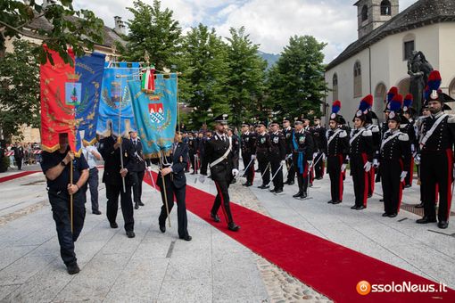 L'Arma dei Carabinieri festeggia il 211° anniversario: la cerimonia a Baveno