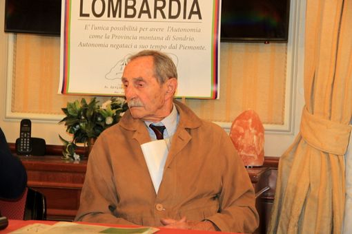 Addio a 'Peppino' Coffano, pioniere dell'autonomismo ossolano