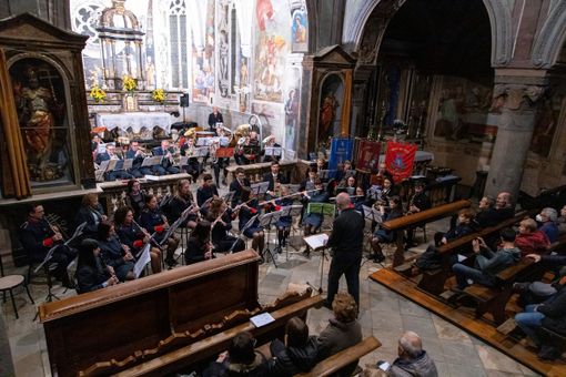 Festa di S. Cecilia con il corpo musicale di Crevoladossola e la musica di Oira