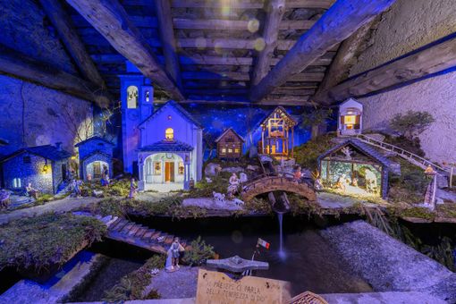 Cresce ancora Presepi sull'acqua: boom di visite Cresce ancora Presepi sull'acqua: boom di visite