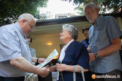 Festeggiati i 100 anni della maestra  Ala Cap Borsotti FOTO