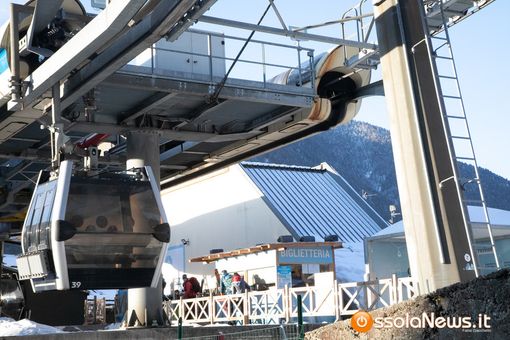 Downhill, la Nazionale svizzera s'è allenata in Vigezzo