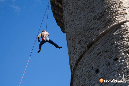 Vogogna Street Boulder tra le mura del castello