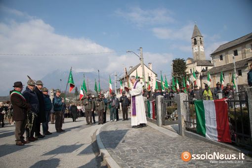 Gli alpini di Trontano celebrano il 92° di fondazione Gli alpini di Trontano celebrano il 92° di fondazione