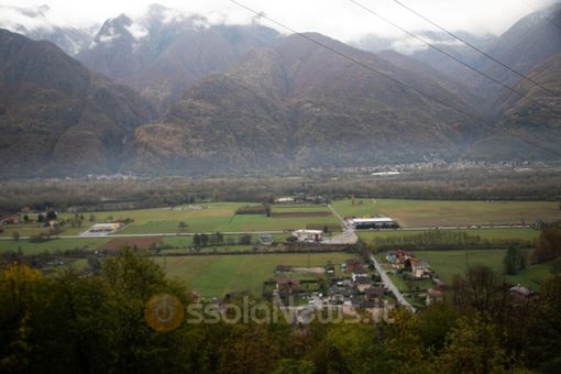 L'area alle porte di Domodossola, dove potrebbe sorgere l'ospedale nuovo