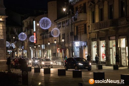Luminarie di Natale a Domodossola, il costo sarà sostenuto dal Comune