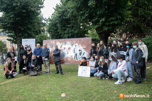 Svelato il murales dei ragazzi del Liceo Artistico Rosmini Campus