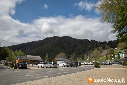 Raduno di Porsche all'Alpe Lusentino