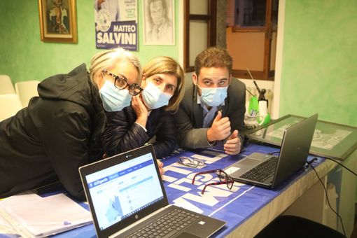 Preioni e Montani augurano buon lavoro a Pizzi FOTO Preioni e Montani augurano buon lavoro a Pizzi FOTO