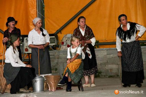 Un successo lo spettacolo sulle leggende di Trontano Un successo lo spettacolo sulle leggende di Trontano