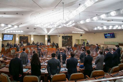 Consiglio regionale, un minuto di silenzio in memoria delle vittime delle mafie