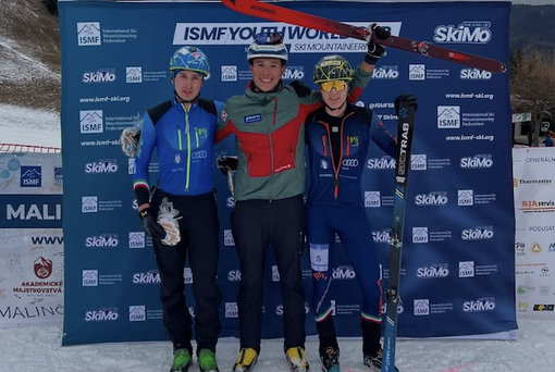 L'anzaschino Oscar Tonietti medaglia d'argento alla Coppa del Mondo di sci alpinismo
