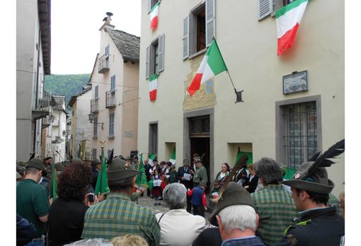 A Malesco il raduno del Gruppo Alpini Valle Vigezzo