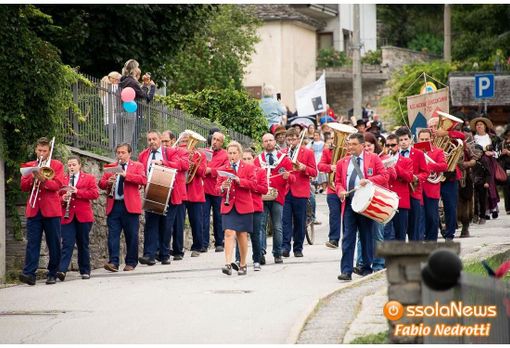 La banda di Druogno festeggia Santa Cecilia