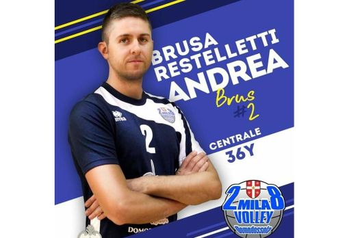 Il 2mila8volley Domodossola corre in soccorso dell’Altiora prestando Brusa Restelletti