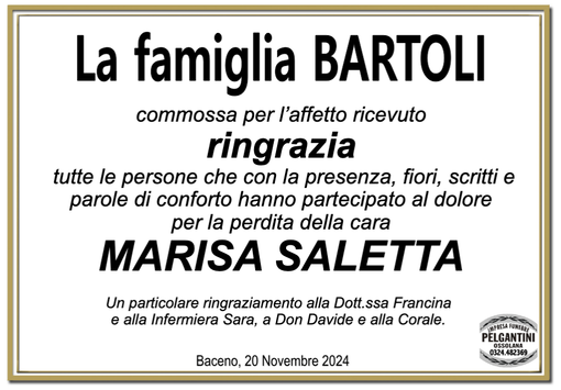 Ringraziamenti