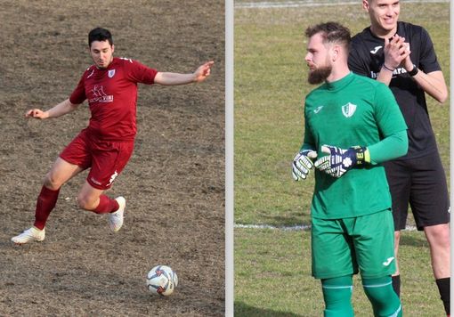 Foto: a sinistra Lorenzo Saclusa, a destra Fabrizio Allioli