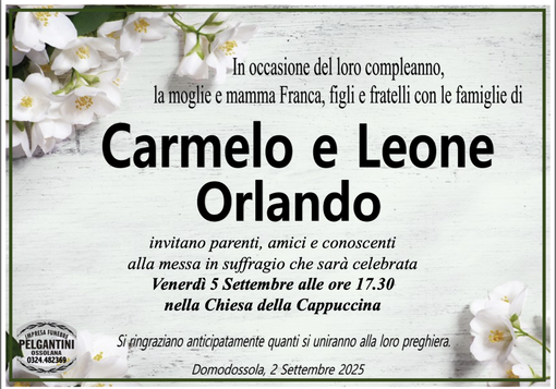Carmelo e Leone Orlando