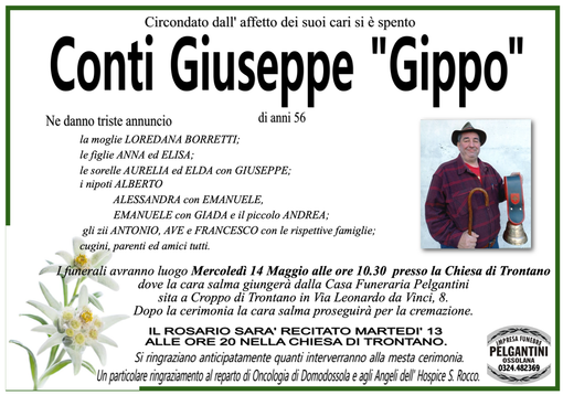 Conti Giuseppe "Gippo" di anni 56