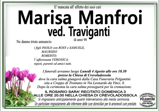 Marisa Manfroi ved. Traviganti di anni 90
