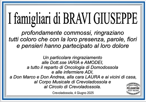 Ringraziamenti