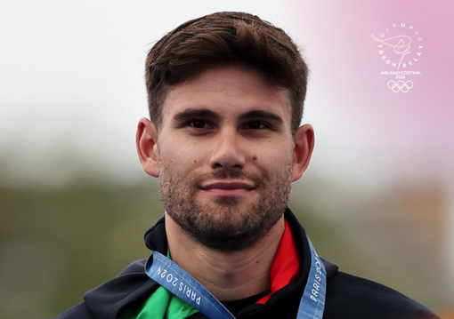Filippo Ganna accompagnerà la fiamma olimpica da Atene a Roma