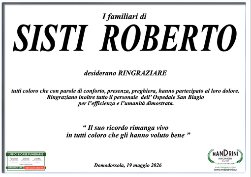 Ringraziamento Ringraziamento