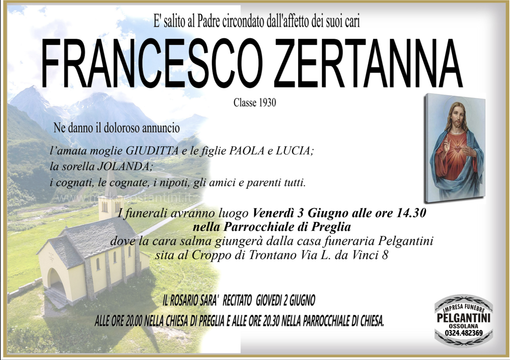 Francesco Zertanna classe 1930