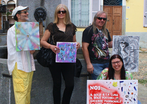 L’incanto della forma del colore e della parola, mostra collettiva alla sala La Motta