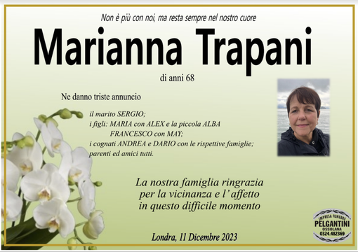 Marianna Trapani di anni 68