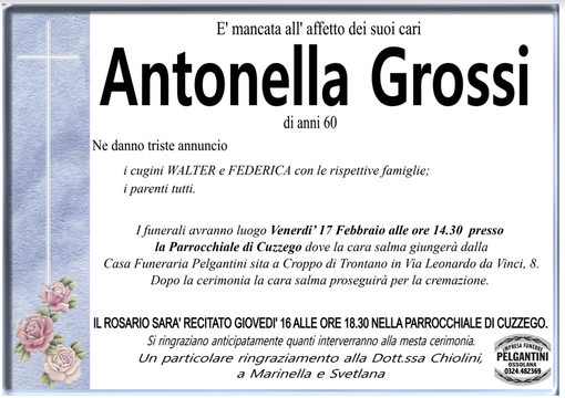 Antonella Grossi di anni 60