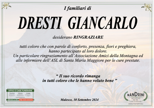 Ringraziamento