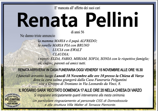 Renata Pellini di anni 56