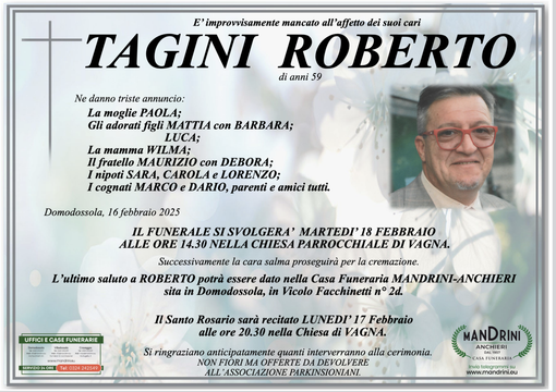 Tagini Roberto di anni 59