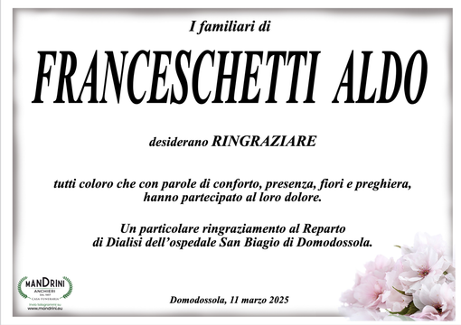 Ringraziamento