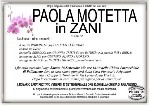Paola Motetta in Zani di anni 55