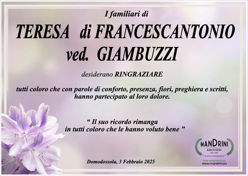 Ringraziamento