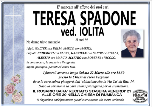 Teresa Spadone ved. Iolita