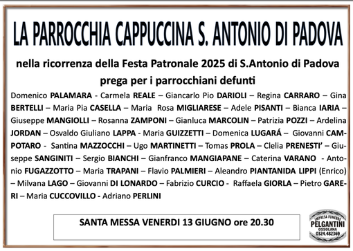 Messa defunti Cappuccina