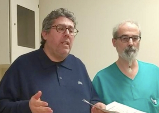 Nella foto da sinstra il dott. Alessandro Lupi e il dott. Andrea Brunori