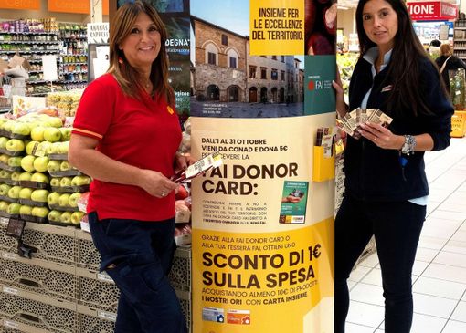 I punti vendita Conad del Piemonte sostengono l'"Ottobre del Fai"