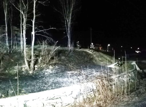 Ancora in fiamme i prati di Druogno