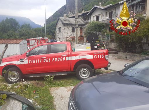 Scoppio per una fuga di gas a Colloro, una persona ferita