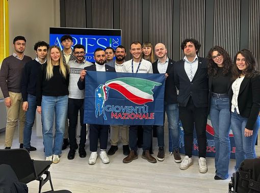 "Aries": i militanti di Gioventù Nazionale dell'alto Piemonte riuniti a Omegna