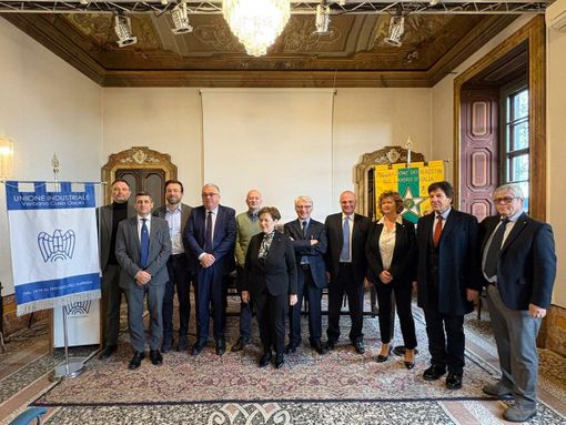 Unione Industriale Vco accoglie i tre nuovi Maestri del Lavoro