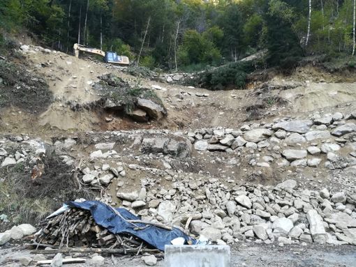 Macugnaga, iniziata la costruzione della strada verso Stabioli Macugnaga, iniziata la costruzione della strada verso Stabioli