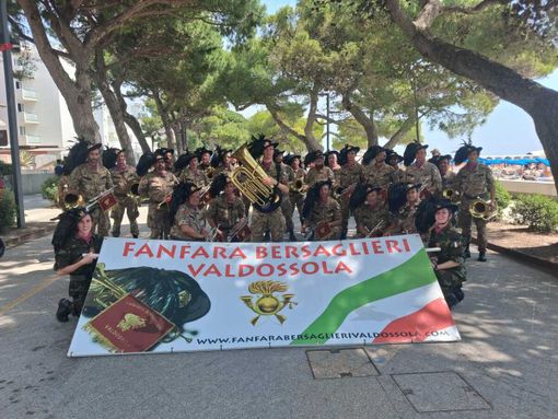 La Fanfara Bersaglieri Valdossola protagonista in Friuli VIDEO
