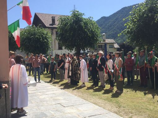 Gli Alpini di Druogno hanno festeggiato il novantesimo di fondazione Gli Alpini di Druogno hanno festeggiato il novantesimo di fondazione