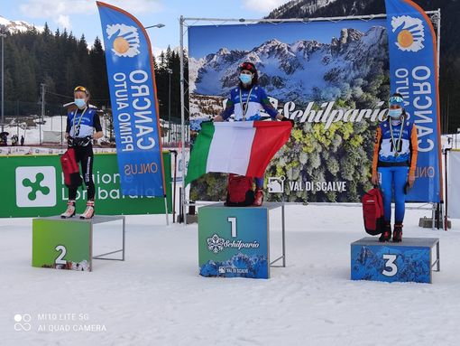 Sci nordico: agli italiani ragazzi di Schilpario brilla  la stella di Stella Giacomelli Sci nordico: agli italiani ragazzi di Schilpario brilla  la stella di Stella Giacomelli