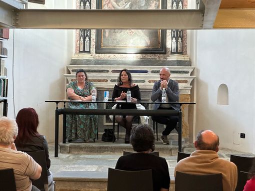 Monica Maggiori ha presentato il suo nuovo libro a Druogno Monica Maggiori ha presentato il suo nuovo libro a Druogno